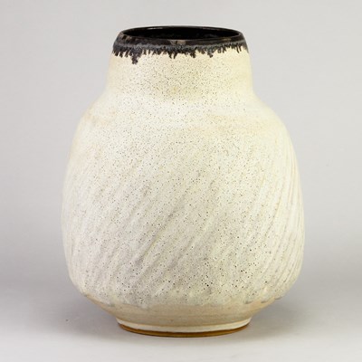 Lot 130 - CHRIS CARTER (born 1945); a stoneware vessel...