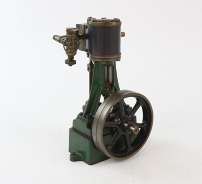 Lot 360 - STUART; a No. 10 Vertical live steam engine.