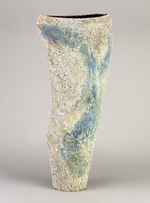 Lot 125 - CHRIS CARTER (born 1945); a stoneware abstract...