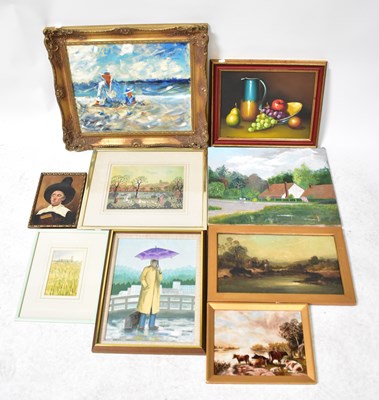 Lot 510 - A collection of 20th century pictures and...