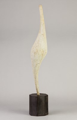 Lot 123 - CHRIS CARTER (born 1945); a slender stoneware...