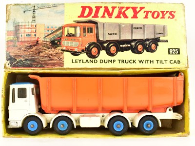 Lot 636 - DINKY; a boxed model 925 Leyland dump truck...