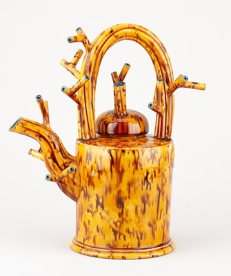 Lot 655 - WALTER KEELER (born 1942); a large earthenware...