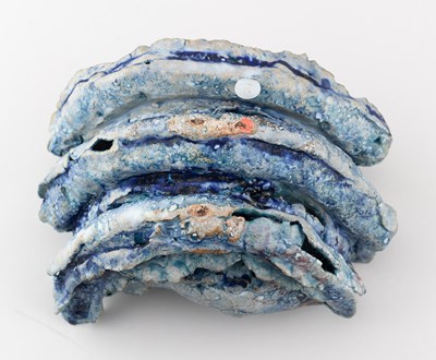 Lot 71 - BEVERLEY BELL-HUGHES (born 1948); a stoneware...