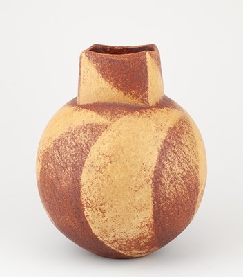 Lot 351 - JOHN WARD (1938-2023); a globular stoneware...