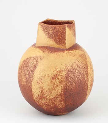 Lot 351 - JOHN WARD (1938-2023); a globular stoneware...