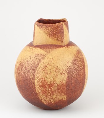 Lot 351 - JOHN WARD (1938-2023); a globular stoneware...