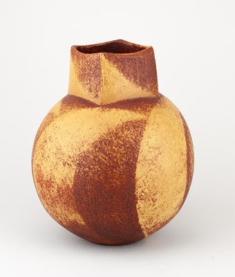 Lot 351 - JOHN WARD (1938-2023); a globular stoneware...