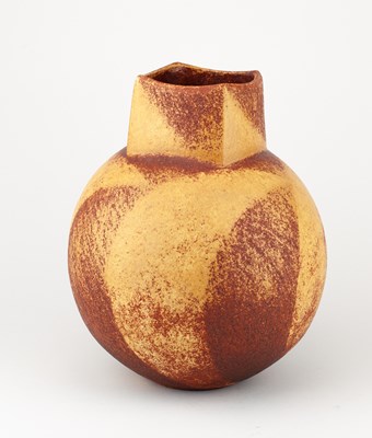 Lot 351 - JOHN WARD (1938-2023); a globular stoneware...
