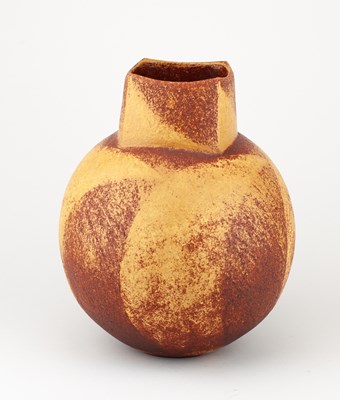 Lot 351 - JOHN WARD (1938-2023); a globular stoneware...