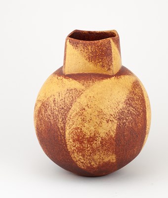 Lot 351 - JOHN WARD (1938-2023); a globular stoneware...