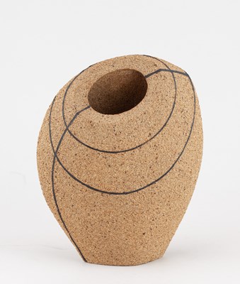 Lot 59 - BEN ARNUP (born 1954); a stoneware trompe...