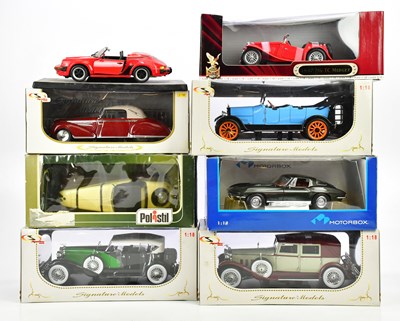 Lot 309 - A large collection of diecast model vehicles...