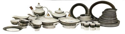 Lot 433 - ROYAL DOULTON; a part tea and dinner service,...