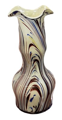 Lot 488 - A 20th century Murano style hand blown art...