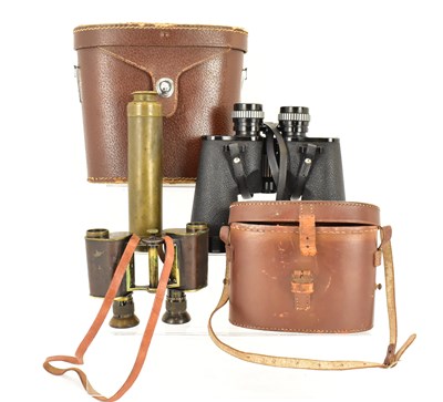 Lot 620 - A pair of Carl Zeiss Jena binoculars in...