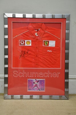 Lot 1011 - FORMULA ONE (F1) INTEREST; an autographed...