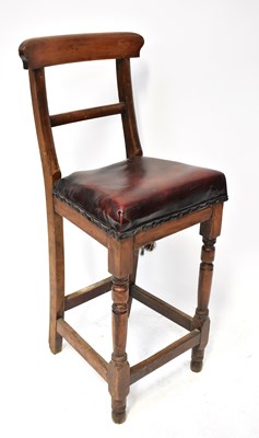 Lot 92 - PORT OF LIVERPOOL; a Victorian mahogany high...