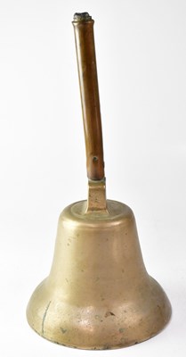 Lot 293 - PORT OF LIVERPOOL; a brass ship's bell on a...