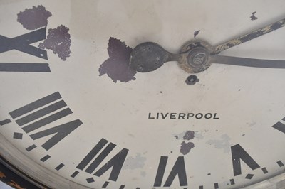 Lot 313 - PORT OF LIVERPOOL; a very large late 19th...