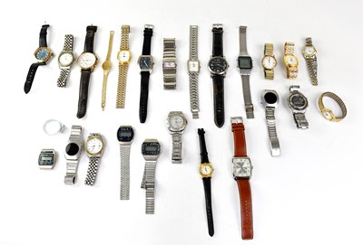 Lot 963 - A collection of wristwatches to include...