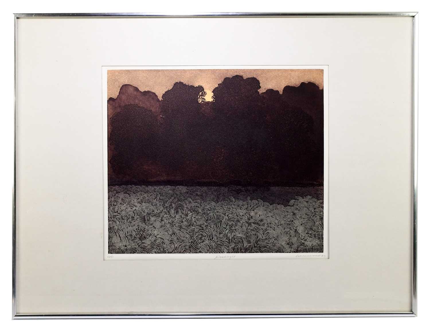 Lot 1149 - PHILIP GREENWOOD; limited edition print, ‘Wood...