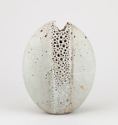 Lot 22 - ALAN WALLWORK (1931-2019); a stoneware split...