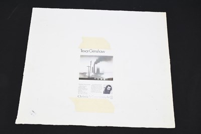 Lot 1154 - TREVOR GRIMSHAW (1947-2001); an unsigned print,...