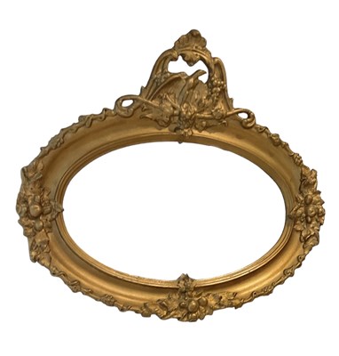 Lot 25 - A large late 19th century ornate gilt framed...