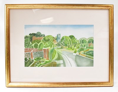 Lot 563 - COLIN FIFIELD (1940-2022); two watercolours...