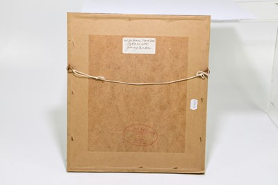 Lot 1214 - JENNY SANDERS; batik on silk, ‘White House...