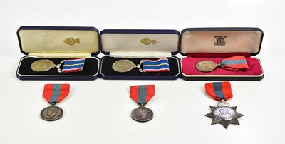 Lot 1288 - A collection of assorted medals including For...