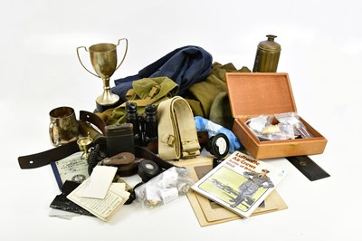 Lot 1201 - A large collection of military accessories and...