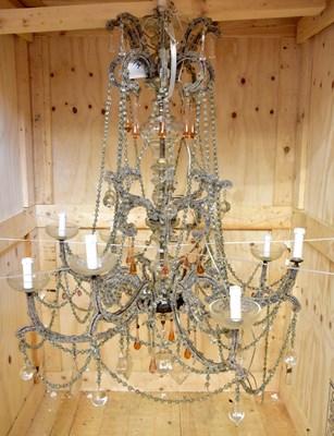 Lot 612 - A large and impressive ceiling light with...