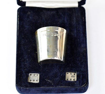 Lot 707 - An Elizabeth II hallmarked silver set of two...