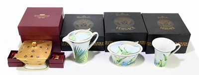 Lot 655 - ROSENTHAL; three pieces in the 'Versace' range,...