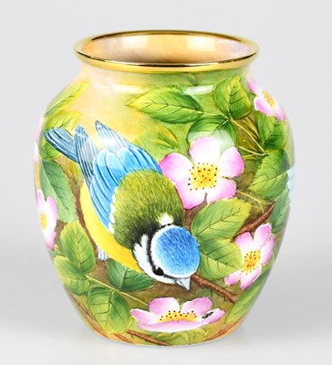 Lot 105 - S J SMITH FOR MOORCROFT; a rare miniature...