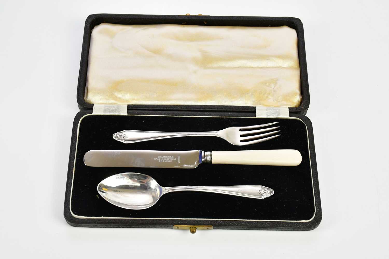 Lot 2403 - PURCELL BROTHERS; a George VI hallmarked...