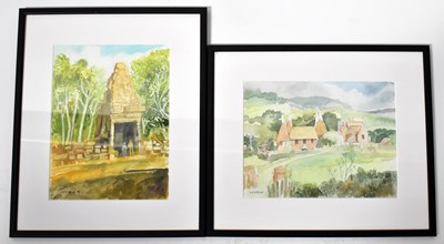 Lot 561 - COLIN FIFIELD (1940-2022); two watercolours...