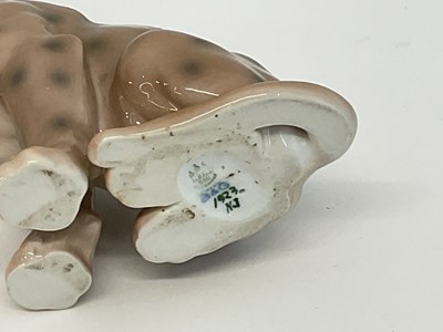 Lot 228 - ROYAL COPENHAGEN; a porcelain figure of a...