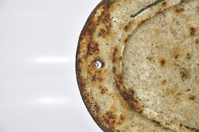Lot 1443 - BRITISH RAIL; an oval cast iron plaque...