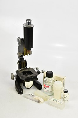 Lot 1374 - BECK, LONDON; a microscope, serial no. 32769,...