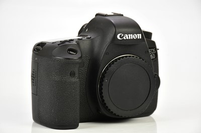 Lot 377 - CANON; a Canon 6D digital SLR camera, with...