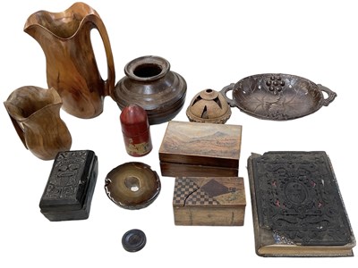 Lot 288 - Treen and collectors' items including Black...