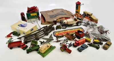 Lot 1610 - A collection of tin plate and diecast model...