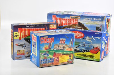 Lot 921 - MATCHBOX; a Thunderbirds commemorative set, a...