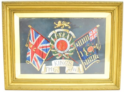 Lot 427 - J. WOLFENDALE (early 20th century); a military...