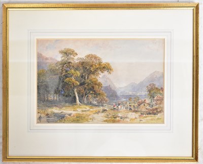 Lot 518 - 19TH CENTURY ENGLISH SCHOOL; watercolour, 'The...