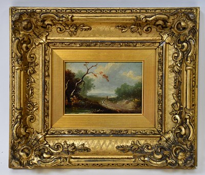 Lot 497 - 19TH CENTURY ENGLISH SCHOOL; oil on panel,...