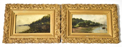 Lot 179 - 19TH CENTURY ENGLISH SCHOOL; a pair of oils on...